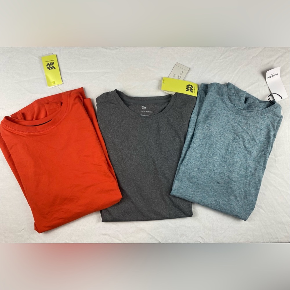 Men’s All in Motion Athletic Shirts & Goodfellow & Co Shirt Lot